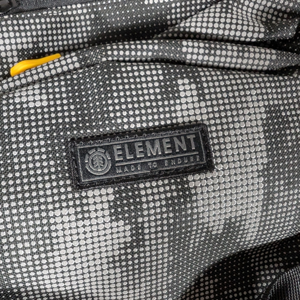 Element‎ Backpack Skateboard Camo and Gray with Yellow Accents Reflective - Picture 4 of 13